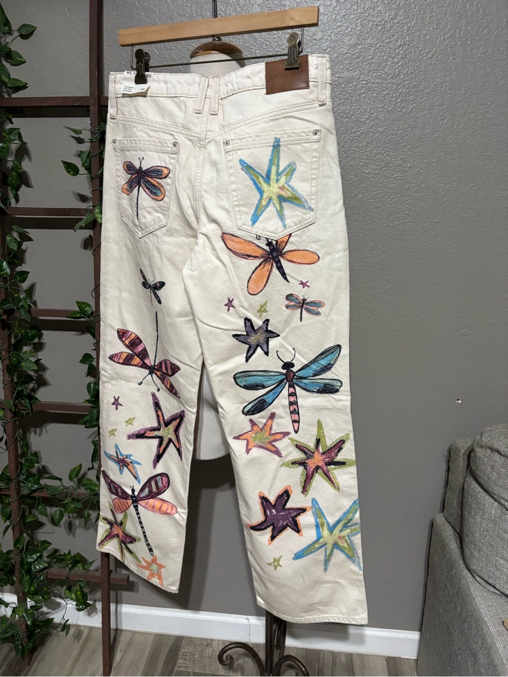 ▪️NWT Free People We The Free Tennessee Low-Rise Illusions Jeans Dragonfly 29 - Picture 13 of 15